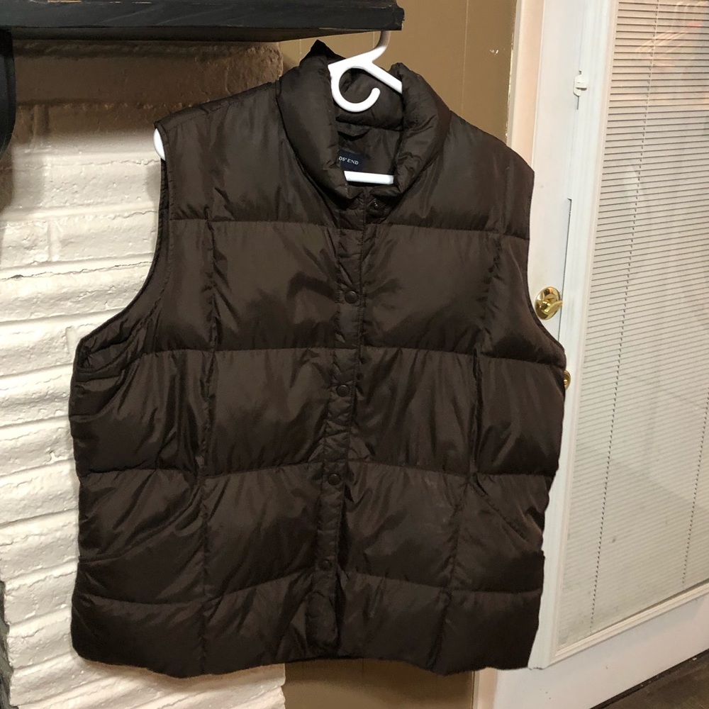 Lands” End Plus Size Ultralight Puffer Vest